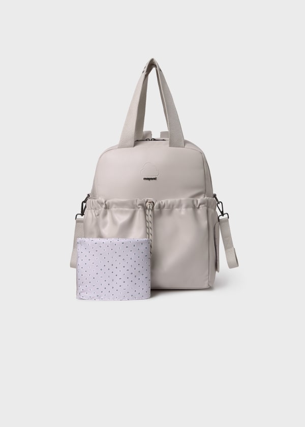 19506 Soft Taupe Diaper Bag