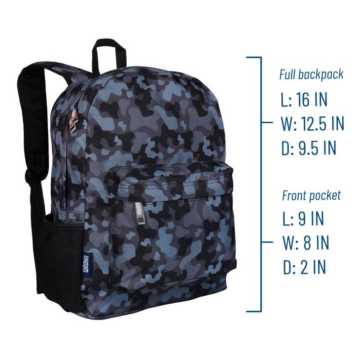 Black Camo Backpack