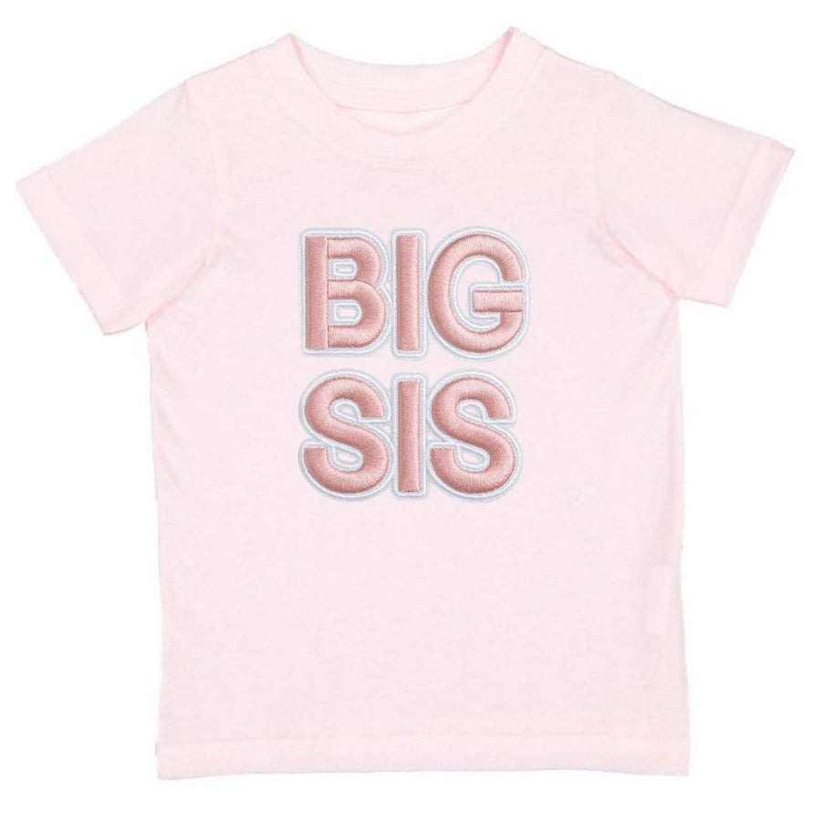 Big Sis Embroidered Patch T-Shirt