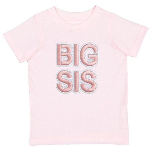 Big Sis Embroidered Patch T-Shirt
