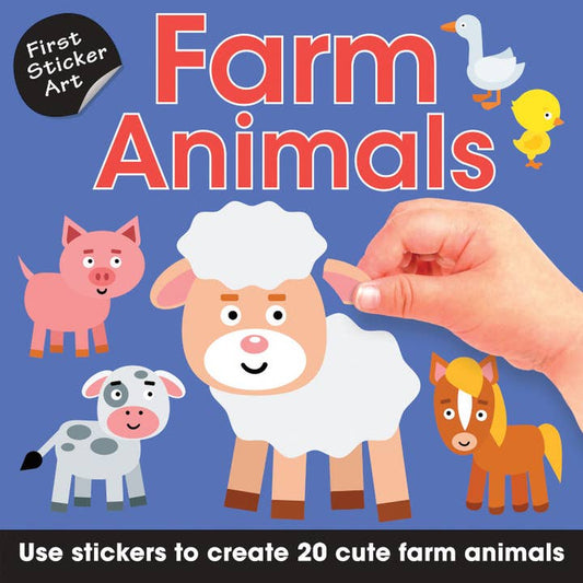 First Sticker Art Farm Animals