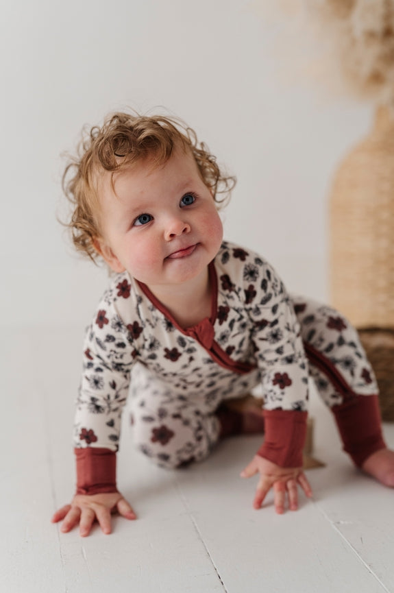 Mahogany Romper