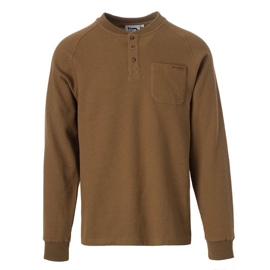 Moss Henley Waffle Shirt