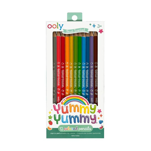12 scented colored pencils