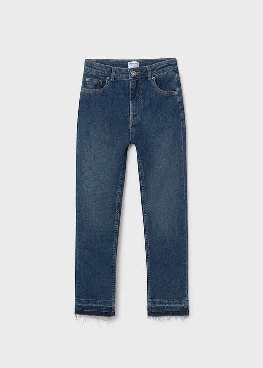 Girls Dark Denim Basic