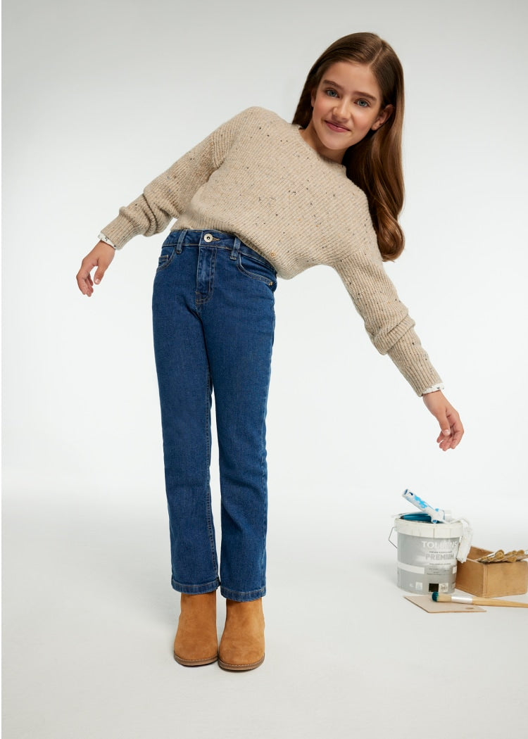 557 Med Basic Flared Jeans