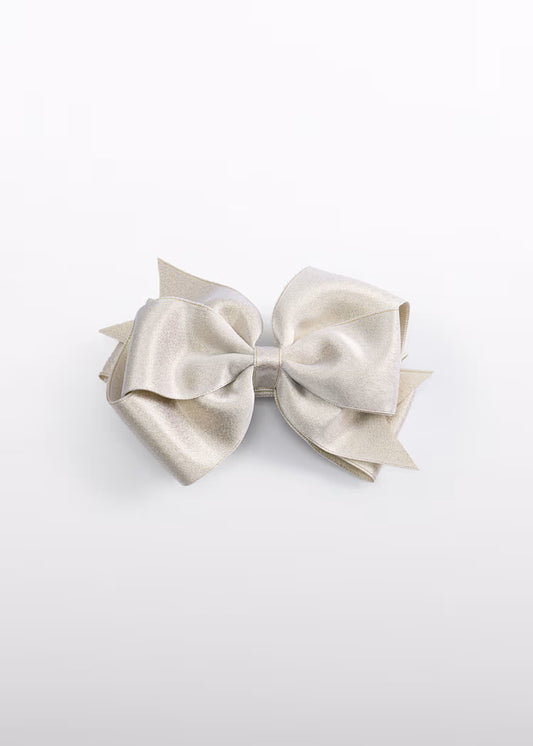 Bow Hair Clip Golden