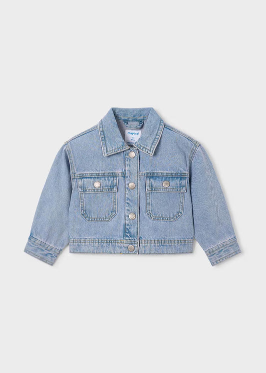 Girls Light Denim Jacket