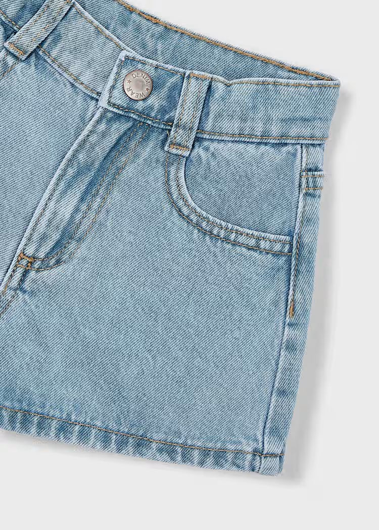 Light Denim Girl Short