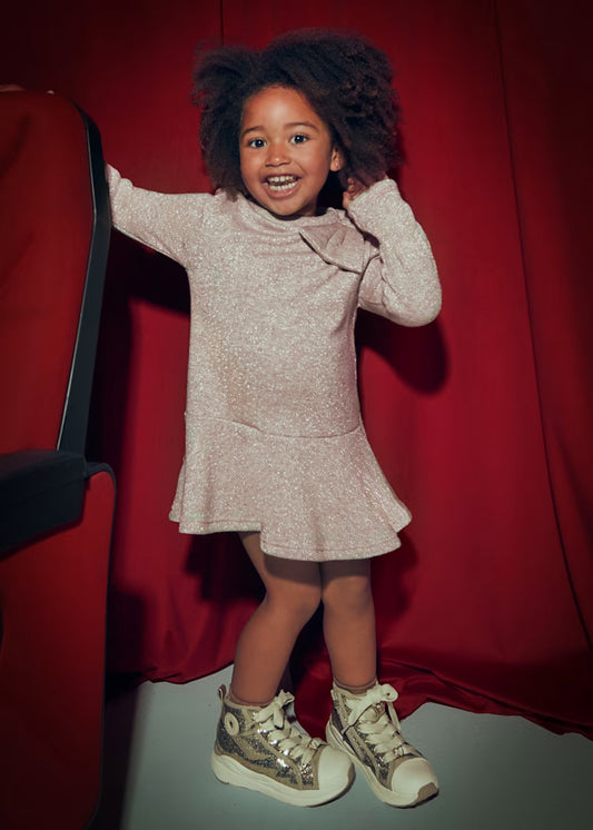 Heather Toffee Knit Dress