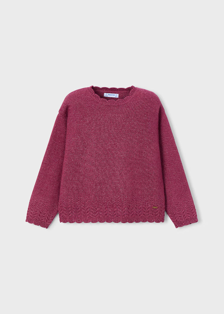 Cherry Knit Sweater