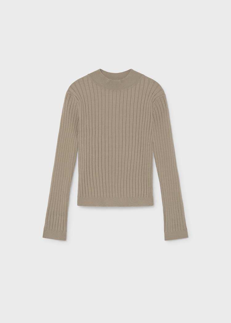 Root Knit Mockneck Sweater