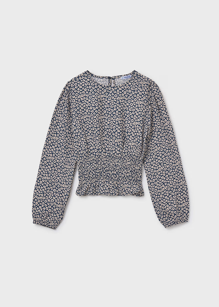 7196 Petroleum Blouse