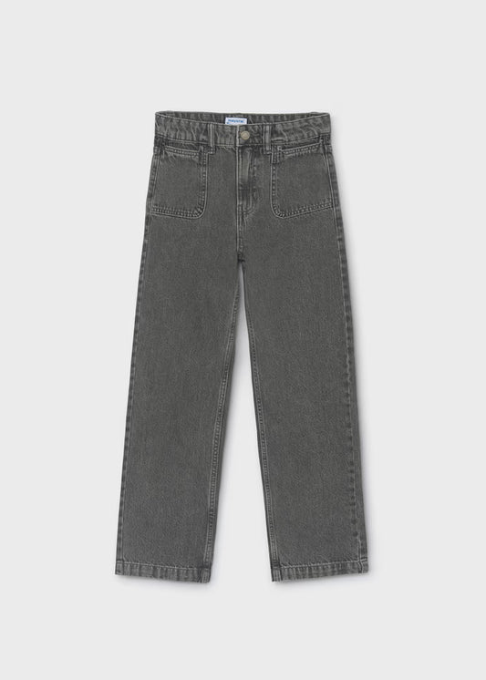 Girl Relaxed Grey Denim