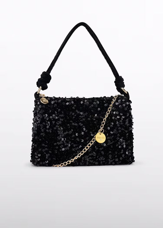 Sequin Bag Black