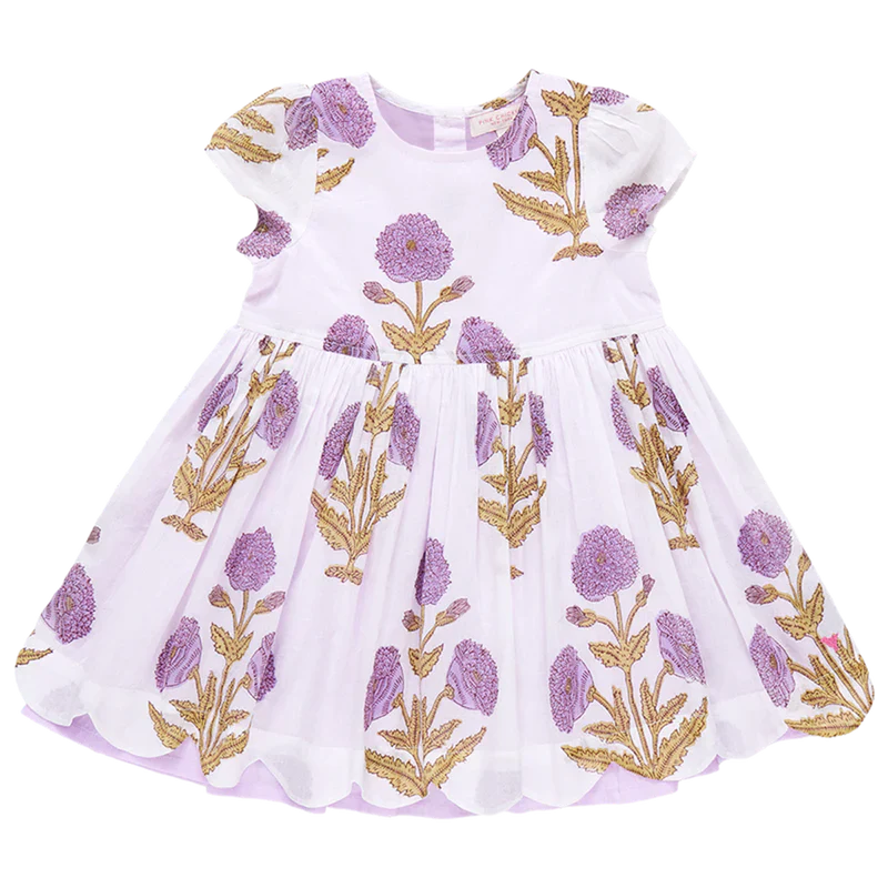 Marisol Dress Lavender Dandelion