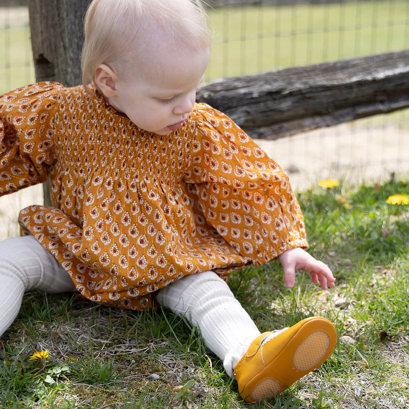 Stevie Bubble Romper Gold Tear Drop