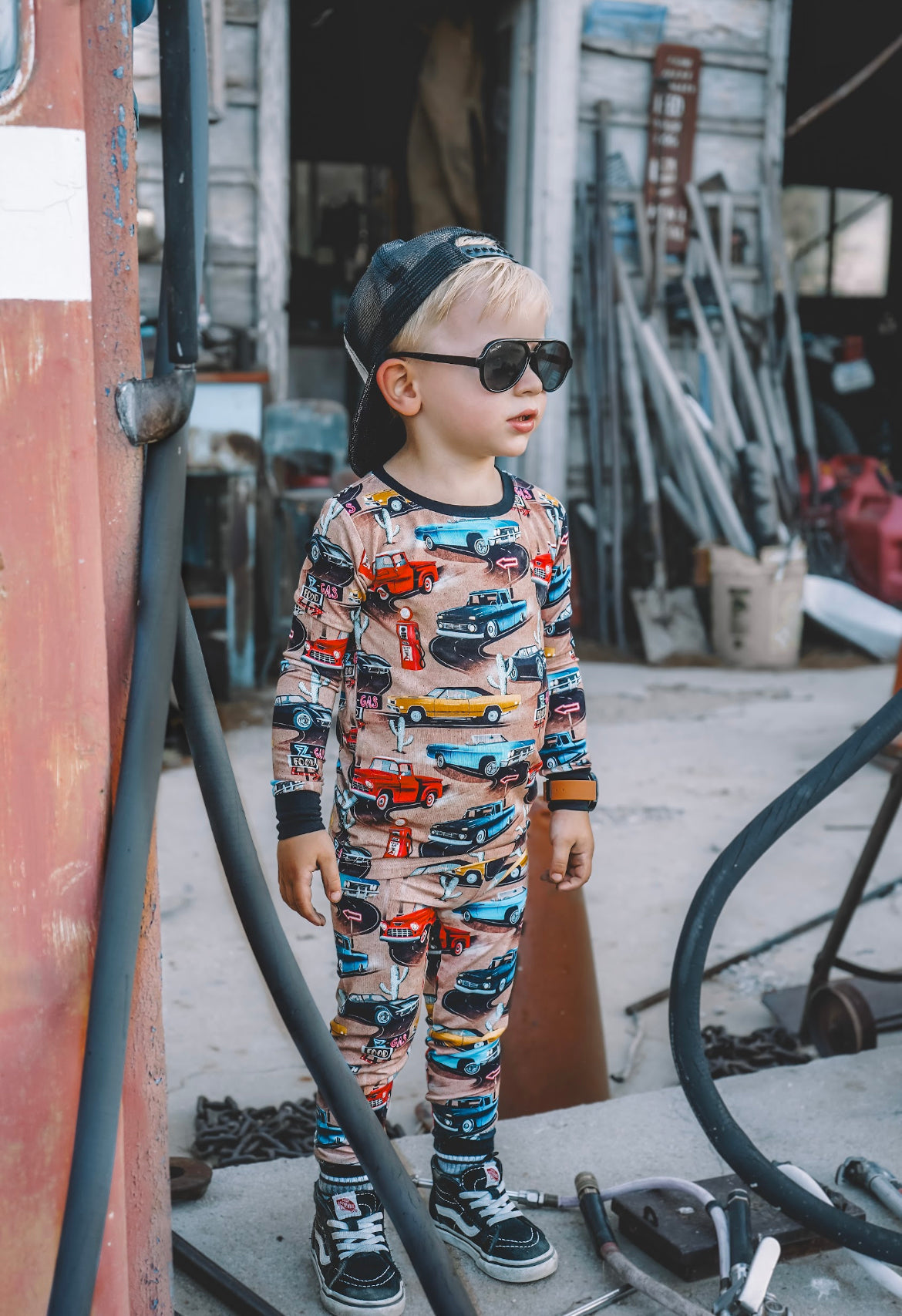 Revved Up 2 Piece PJ Set