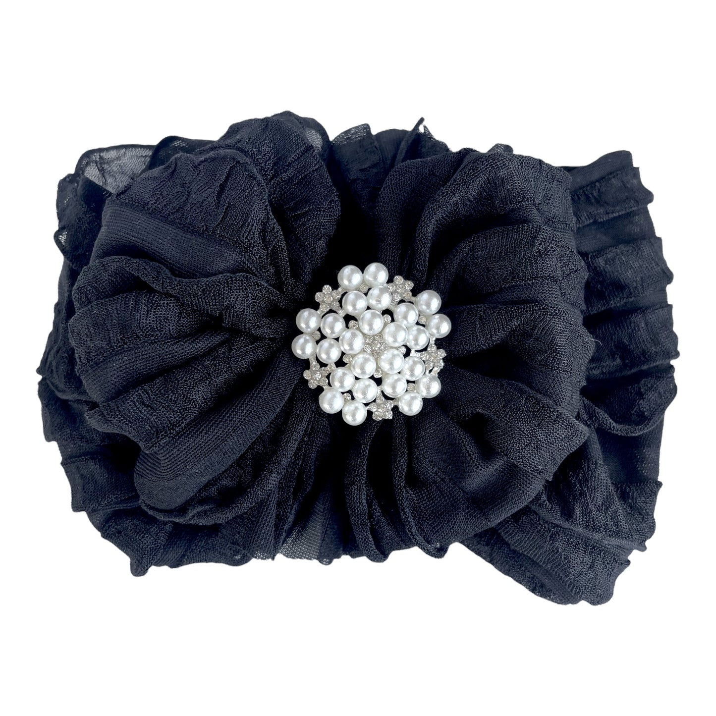 Black HB W/ Pearls
