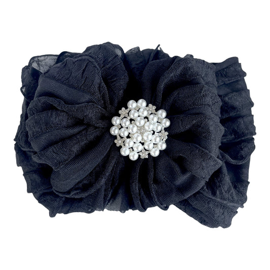 Black HB W/ Pearls