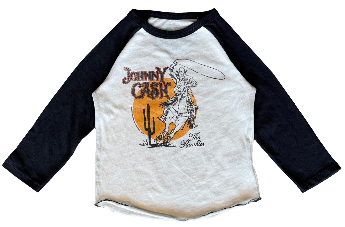 Johnny Cash Raglan Tee