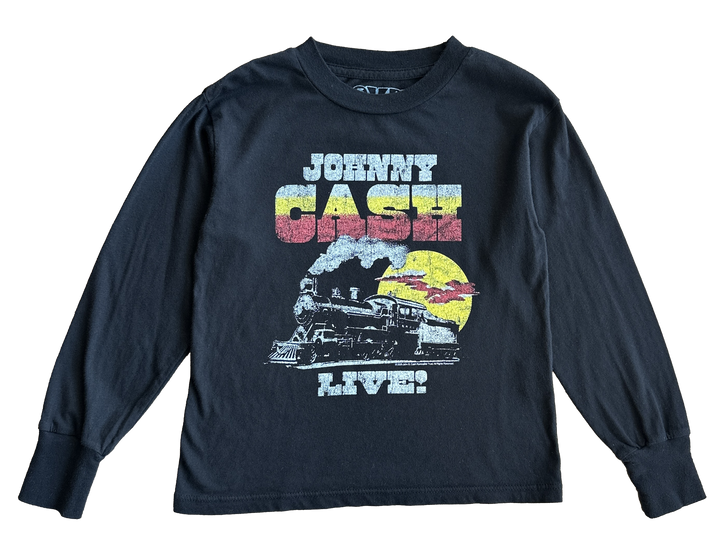 Johnny Cash Live LS Tee