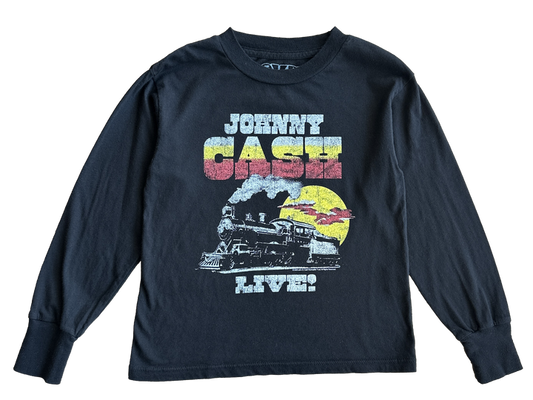 Johnny Cash Live LS Tee
