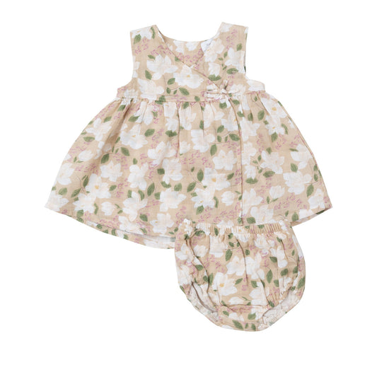 Magnolias Kimono Dress Bloomer