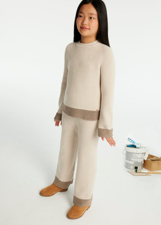 Stone Knit Pants Set