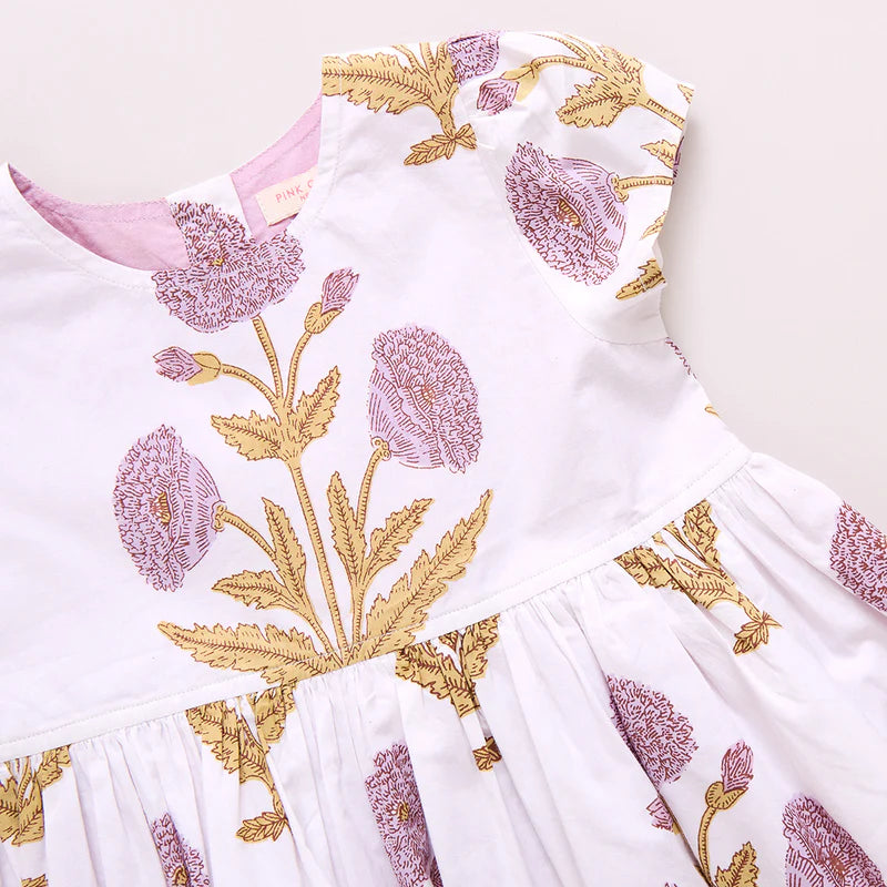 Marisol Dress Lavender Dandelion