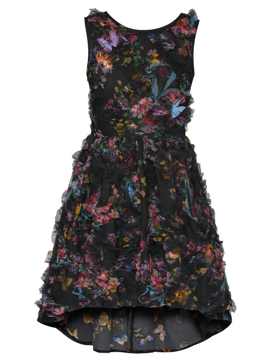 Butterfly HighLow Hem Dress