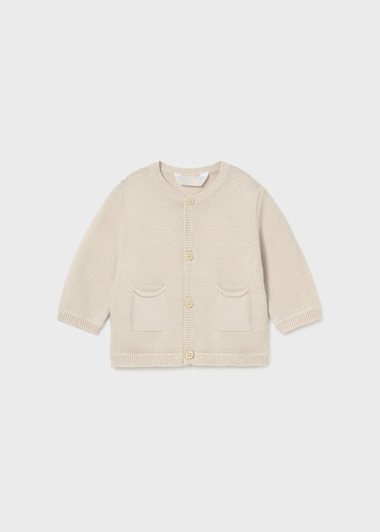Taupe Knit Cardigan