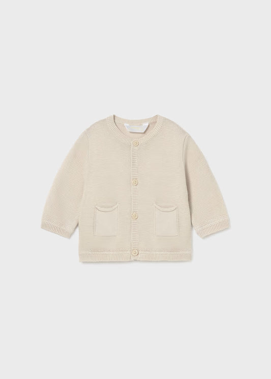 Taupe Knit Cardigan
