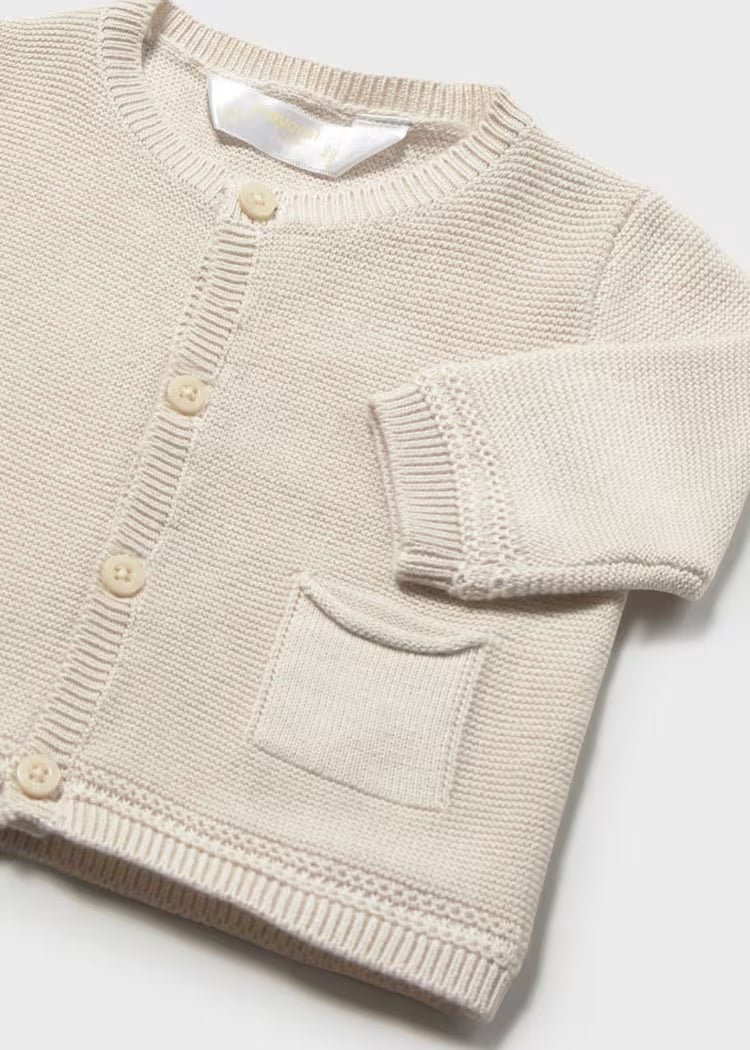 Taupe Knit Cardigan