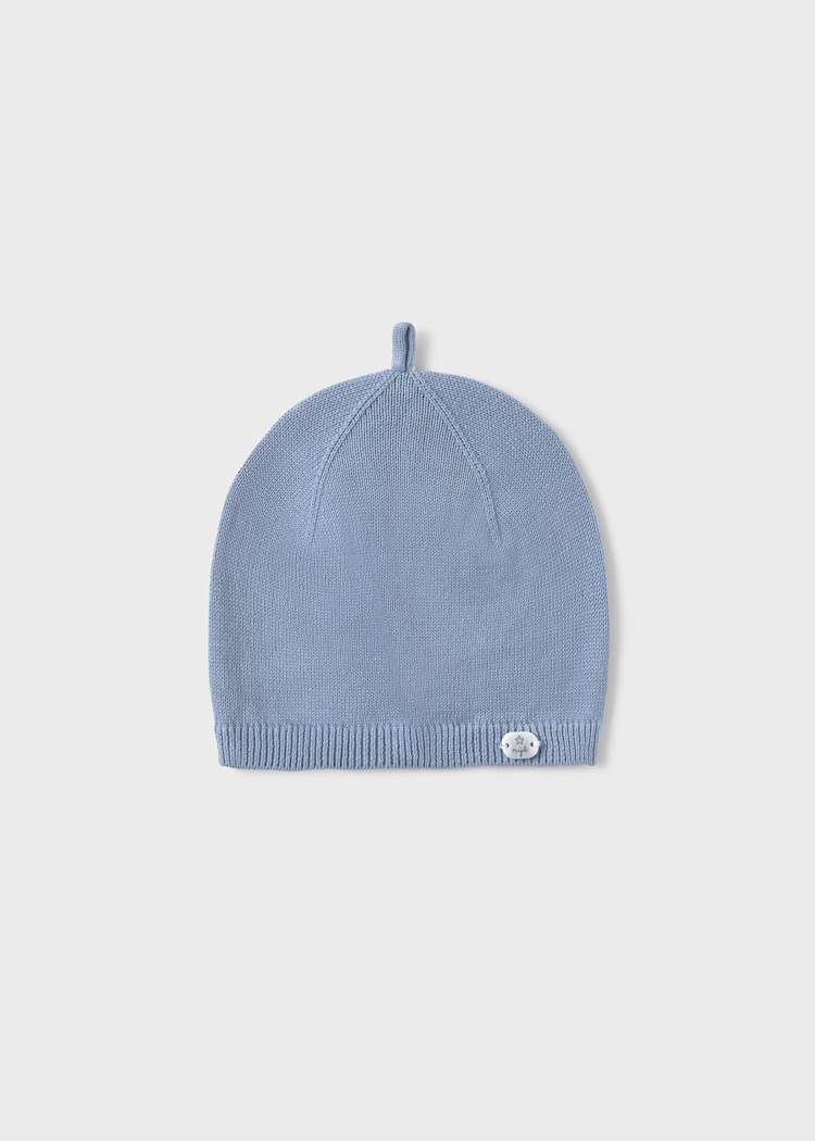 Slate Blue Knit Hat