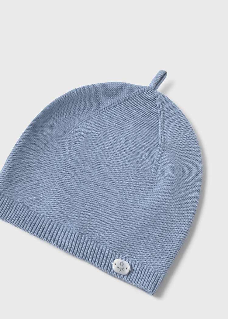 Slate Blue Knit Hat