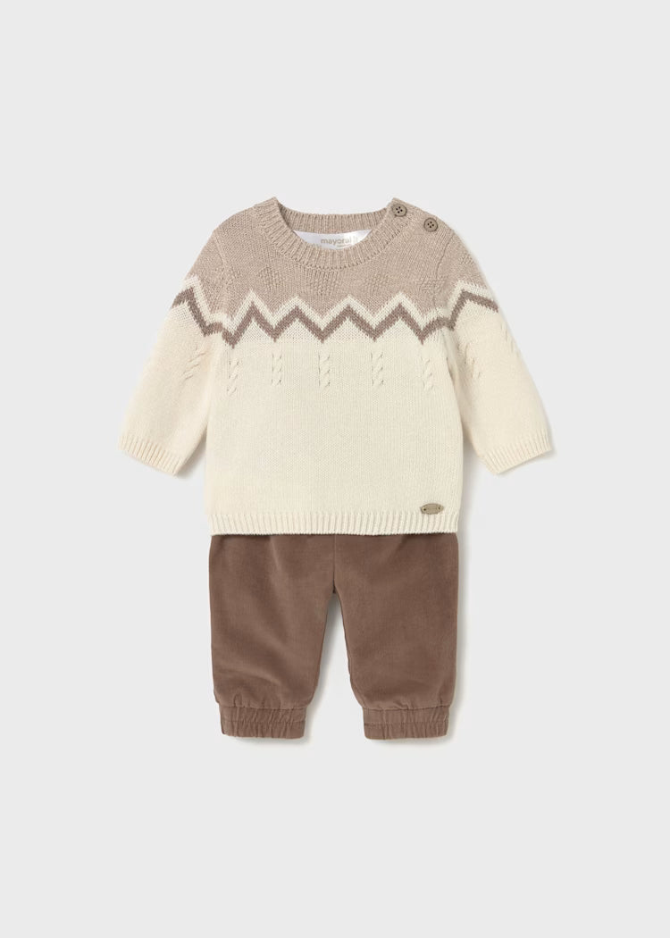 Cocoa Pant and Sweater Set