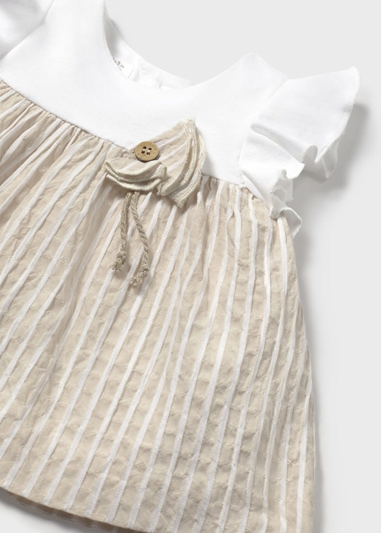 1845 Color Block Dress w/Bloomer