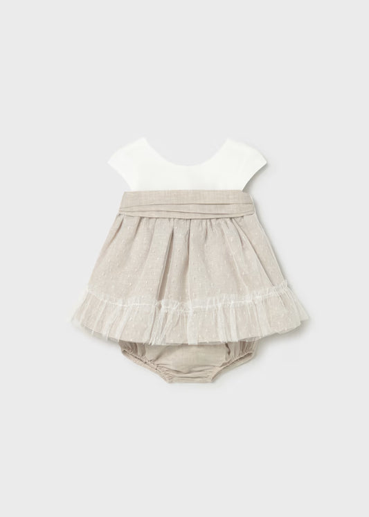 Wheat Dress with Bloomers