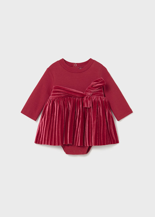 Cherry Gathered Dress