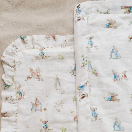 Girl Peter Rabbit  M/L Blanket