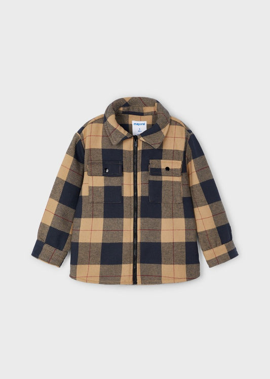 4462 Plaid Toffee Jacket