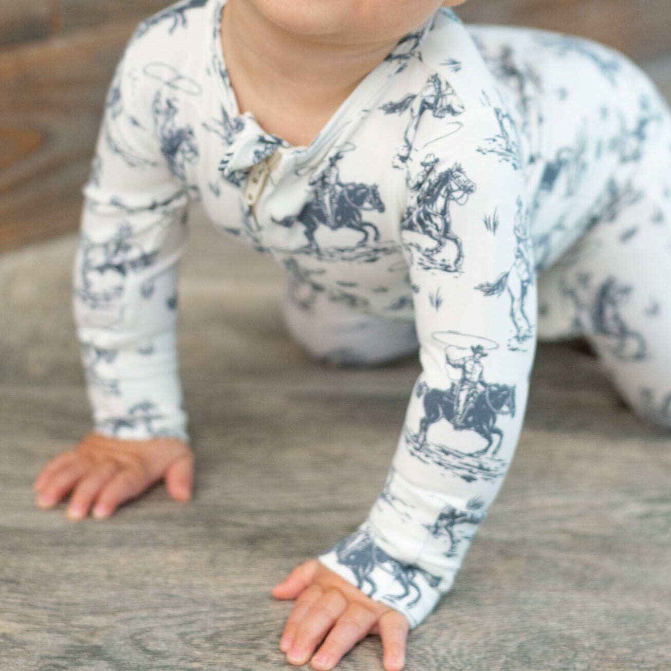Rips Ranch Zipper Footie