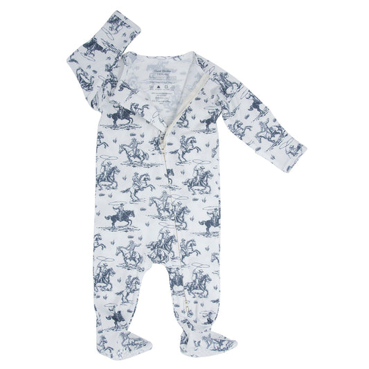 Rips Ranch Zipper Footie