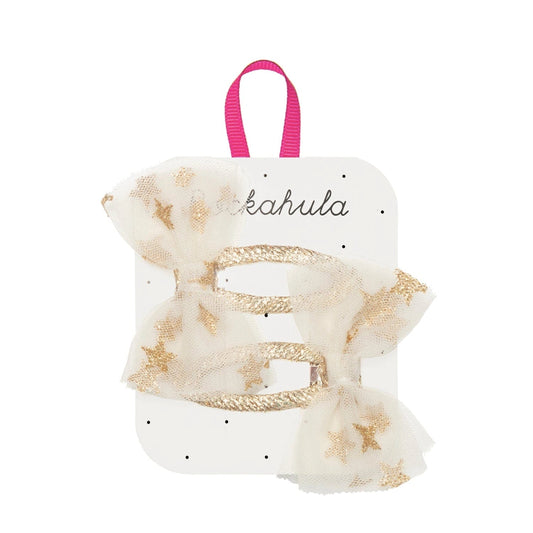 Starry Tulle Clips