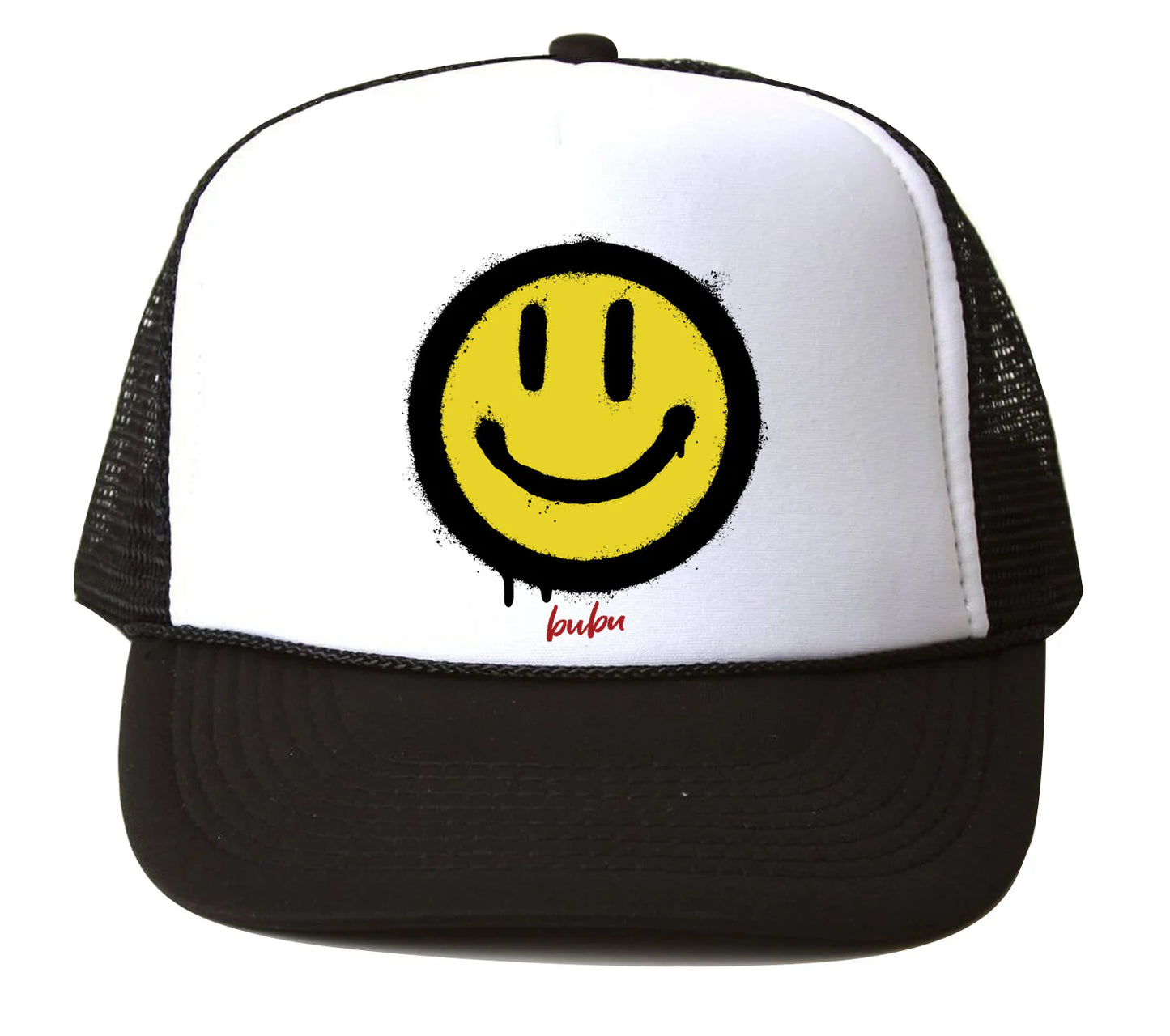 Smiley Face BW Hat