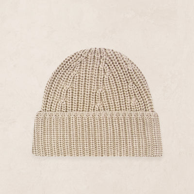 Knit Beanie Tan