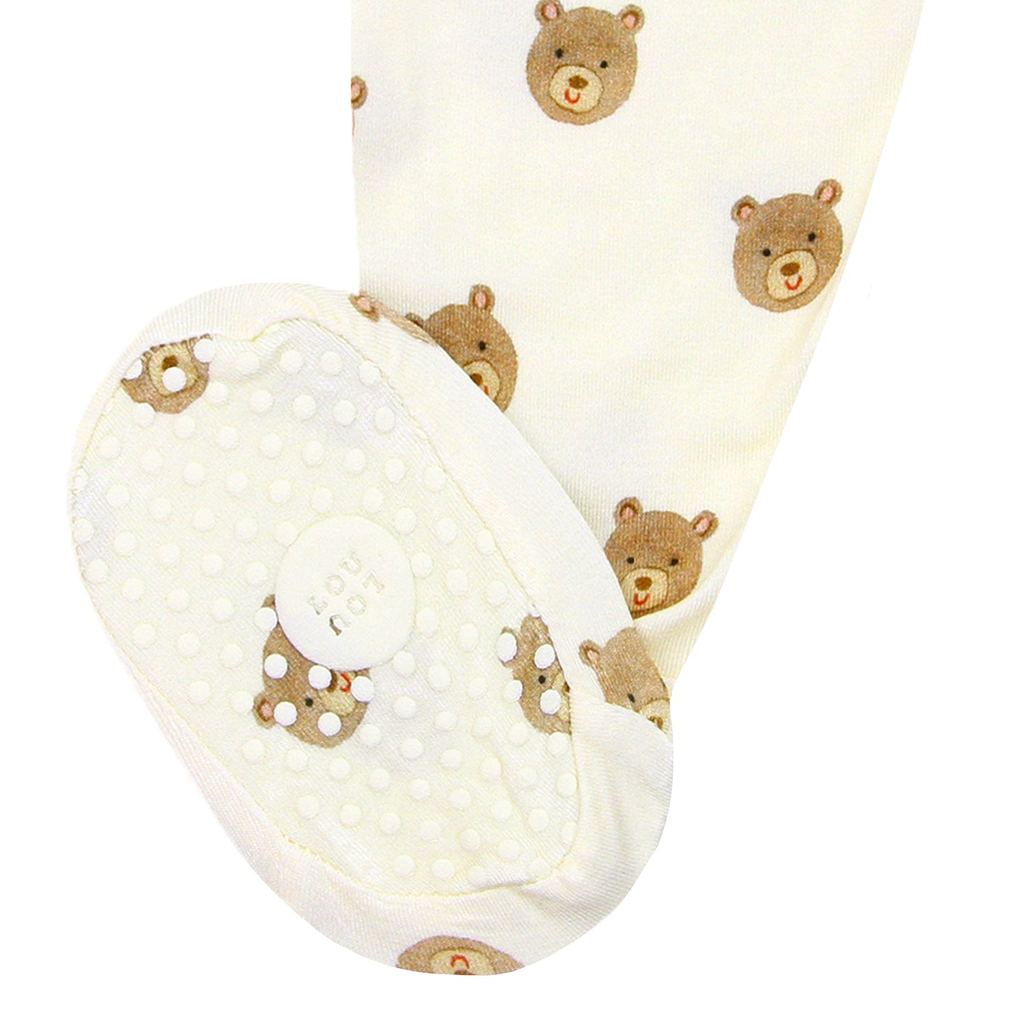 Teddy Zipper Footie