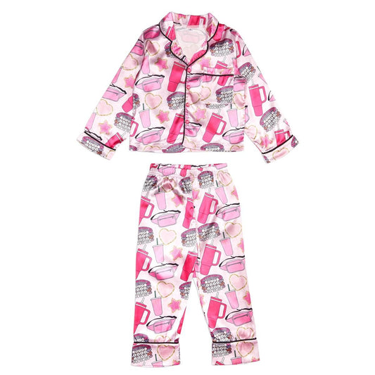 Mini Dreamers Trendy Girl Silky Set