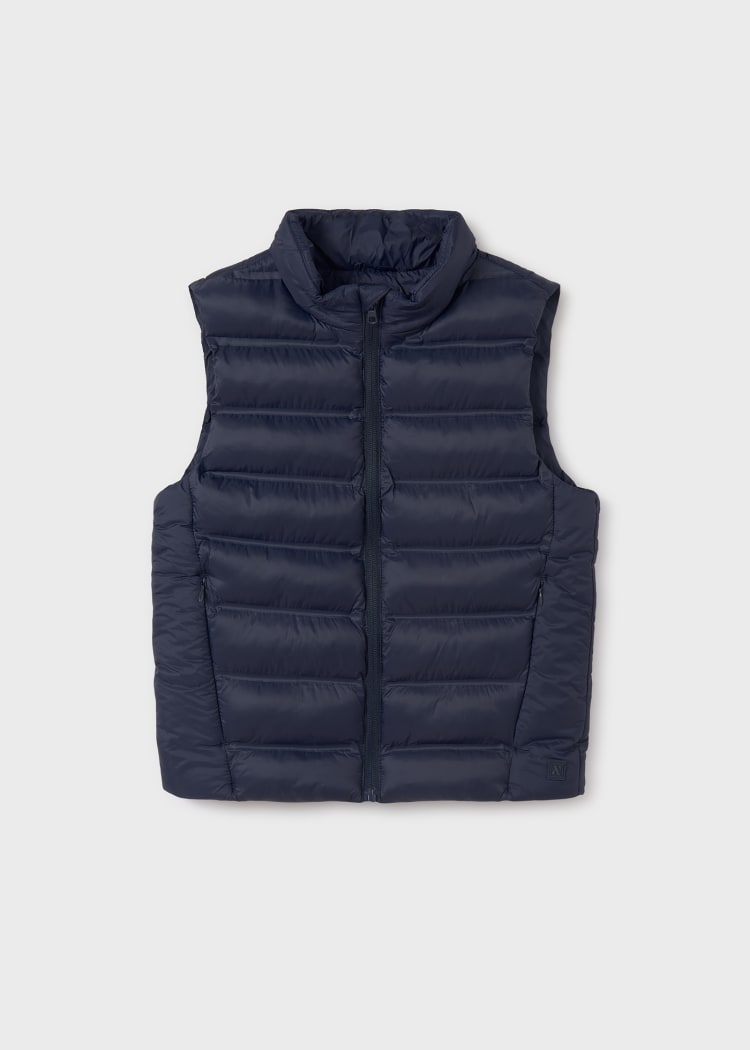 7396 Navy Quilted Vest